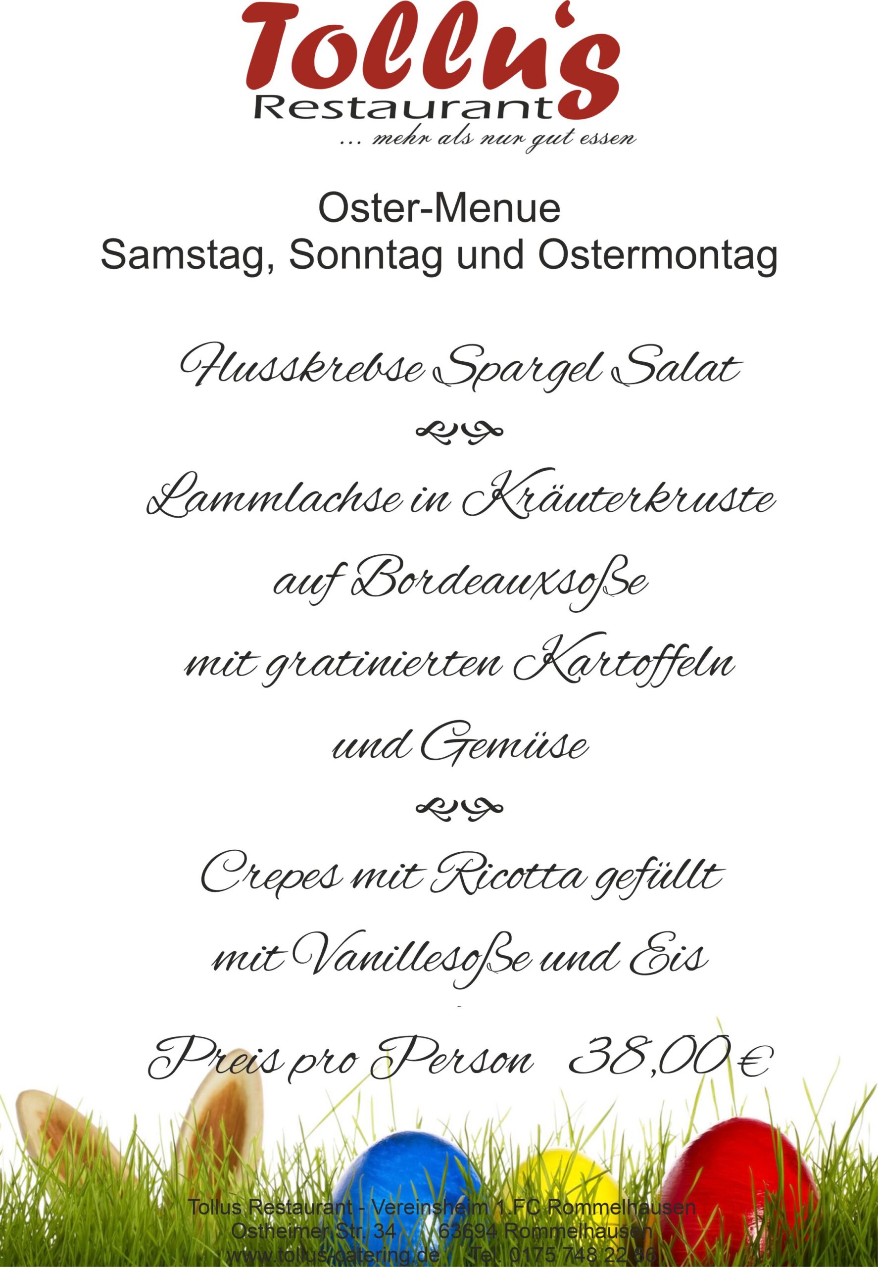 Angebot Ostern 2025