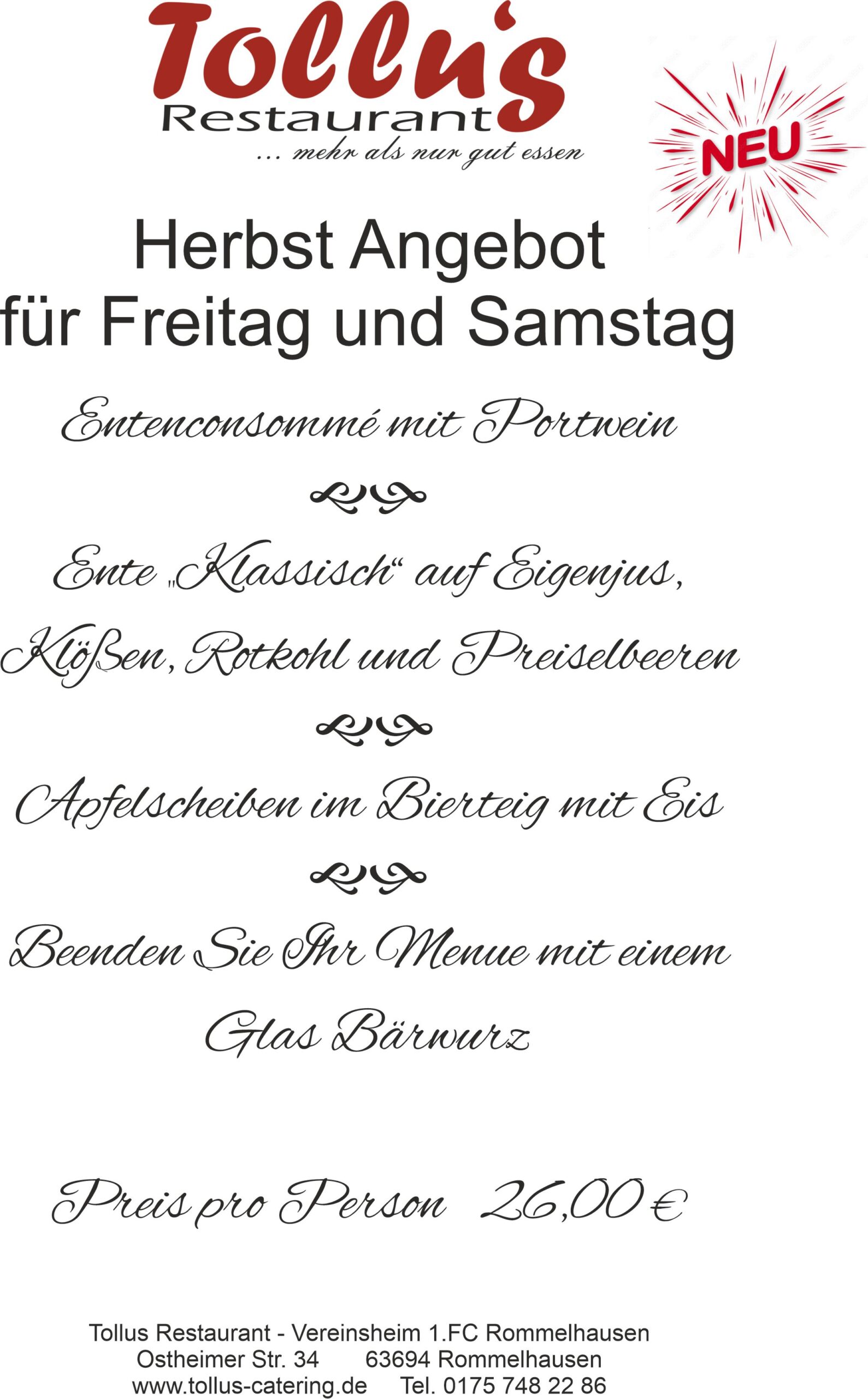 Herbstangebot 14.10.25 Herbstangebot 14.10.25