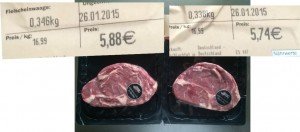 Preis Rib eye Steak