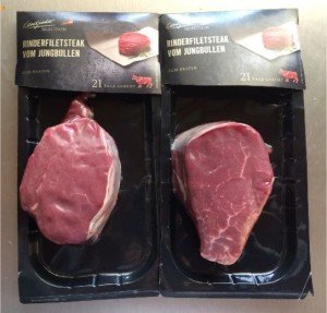 Rinderfilet vom Jungbullen