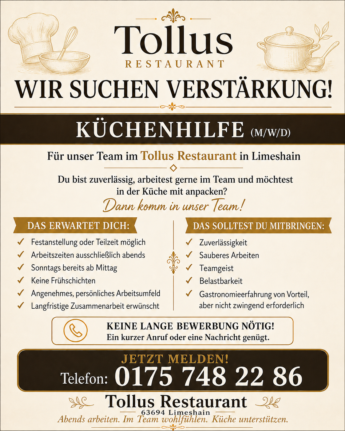 Servicekraft gesucht Servicekraft gesucht