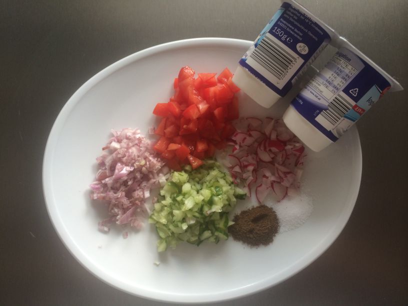 Zutaten Raita